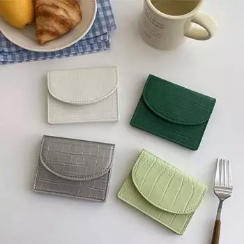 Маленькие кошельки для монет, держатель для кредитных карт с несколькими отделениями, новая сумка для денег, женская