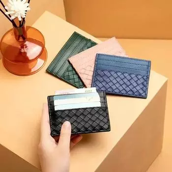 Маленькие кошельки, ультратонкие женские портмоне, держатель для кредитных карт, кожаный кошелек с карманом для монет, фирменный кошелек cartera