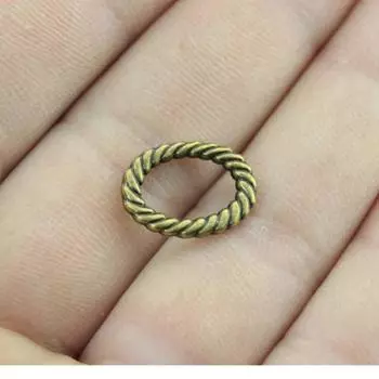 Маленькие круглые соединители, компоненты, украшения, ювелирные инструменты A22-40pcs-8x8mm