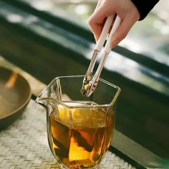 Маленькие кухонные щипцы, щипцы для захвата кубиков с ручкой из нержавеющей стали для льда и ПП