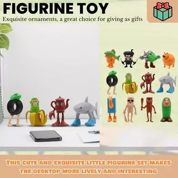 Маленькие куклы, комплект украшений, модель куклы, украшения из АБС-пластика, детская игрушка в подарок One Size