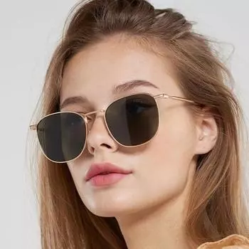 Маленькие квадратные модные очки, трендовые уличные фото, ослепительные женские очки, мужские очки, модные очки в круглой оправе, аксессуары