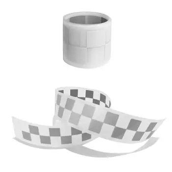 Маленькие квадратные термонакладки, серебряная виниловая пленка, светоотражающие наклейки для одежды, термопресс, аппликация, ленты «сделай сам», 3X100 см 3x100cm