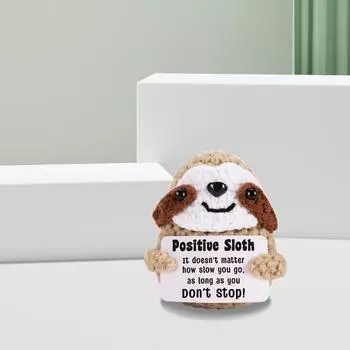 Маленькие напоминания ручной работы, эмоциональный подъем, поддержка психического здоровья, вязаные для женщин, студентов, выпускников, на день рождения One Size