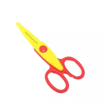 Маленькие ножницы с круглыми кончиками, минималистичные, кружевные, с волнистым узором, кавайные, кружевные ножницы, студенческий художественный инструмент