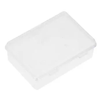Маленькие полупрозрачные пластиковые футляры для карточек, матовые откидные шкатулки для ювелирных изделий, аксессуары для хранения, органайзеры, упаковочные коробки one size