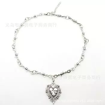 Маленькие проволочные шипы, цепочка на шею, гочао, мужские и женские аксессуары, панк-готическое ожерелье с любовью