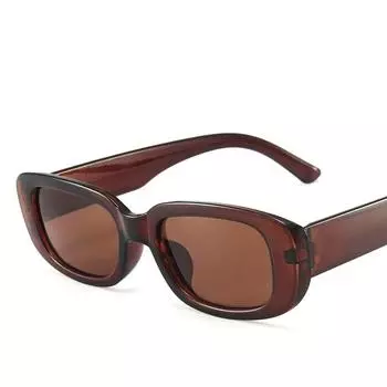 Маленькие прямоугольные солнцезащитные очки, женские винтажные дизайнерские квадратные солнцезащитные очки, женские солнцезащитные очки UV400