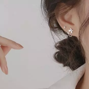 Маленькие серьги-клипсы в форме бабочки для женщин и девочек, блестящие серьги, ювелирные изделия, подарки