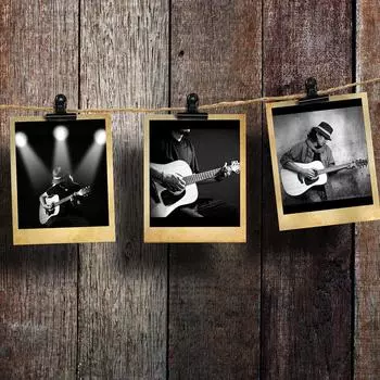 Маленькие скрепки, зажимы для бумаги, черные, 30 шт. в упаковке, зажимы «бульдог», мини-зажимы для фотографий, 22 мм чёрный