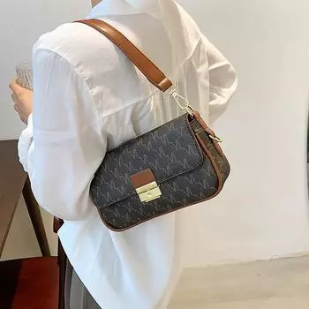 Маленькие сумки через плечо из искусственной кожи в стиле ретро с буквами для женщин, дорожные сумки на плечо и сумки розовый