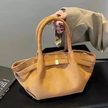 Маленькие сумки через плечо из искусственной кожи с короткой ручкой для женщин 2025 года, новые корейские модные новые роскошные сумки-тоут с верхней ручкой чёрный