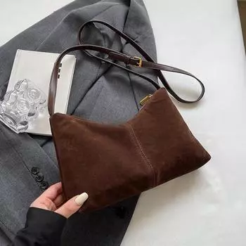 Маленькие сумки через плечо из искусственной кожи для женщин 2024 года, зима 2020 года, корейская мода, новый тренд, женская сумка через плечо, женские сумки коричневый