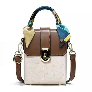 Маленькие сумки через плечо, кошелек для мобильного телефона для женщин, сумка через плечо из искусственной кожи, кошелек, модная повседневная мини-сумка с верхней ручкой для женщин белый