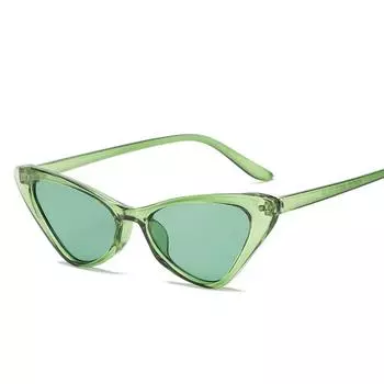 Маленькие треугольные солнцезащитные очки кошачий глаз в стиле ретро, женские солнцезащитные очки женской моды, модная уличная одежда, модные очки, солнцезащитные очки UV400