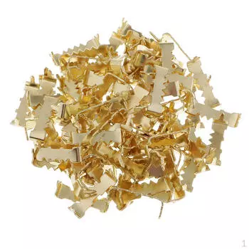 Маленькие вешалки с пилообразными зубцами без винтов — вешалка для холста, упаковка 100 шт.