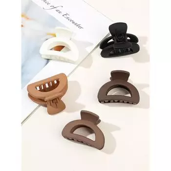 Маленькие заколки-крабики для тонких волос - 5 шт. Мини-заколки-крабики для волос, Крошечные аксессуары-крабики для женщин, девушек Size fits all