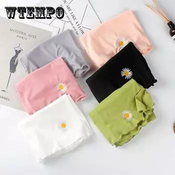 Маленькие защитные брюки Daisy Ice Silk, женские летние леггинсы для защиты от бега, можно носить вне шорт, защитные брюки M детские розовый