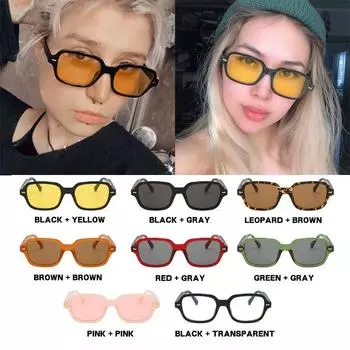 Маленькие женские и мужские солнцезащитные очки, роскошные дизайнерские модные солнцезащитные очки UV400, винтажные солнцезащитные очки, горячая распродажа, аксессуары