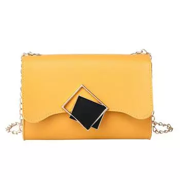 Маленькие женские сумки через плечо с широким ремешком, женская сумка на плечо для женщин, винтажные женские сумки, сумки на ремне жёлтый
