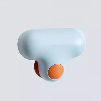 Маленький эргономичный скребок для зеркал из ТПР, щетка для мытья стекла с крючком-присоской для