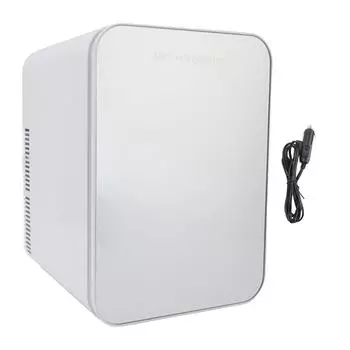 Маленький автомобильный холодильник 10 л энергосберегающий многофункциональный быстроохлаждающий портативный холодильник для косметики