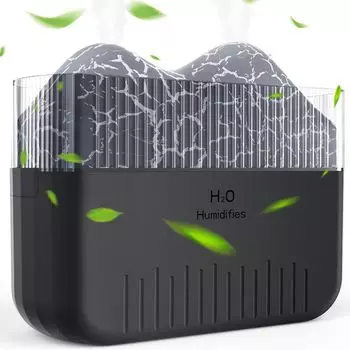 маленький большой емкости 500 мл новая модель двойной двойной горный ультразвуковой настольный 4 сухой нагрева совместимый с ароматом и хлорноватистой кислотой лихорадка белый