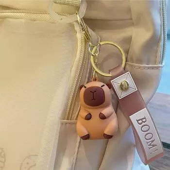 Маленький брелок-подвеска для ключей, рюкзак, автомобильная подвеска One Size жёлтый