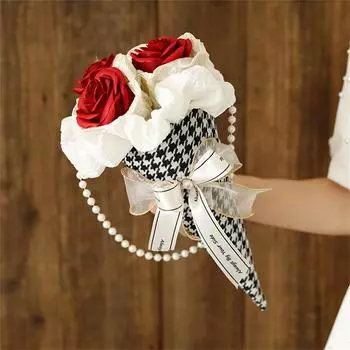 Маленький букет зажимы для вентиляционного отверстия букет из сухоцветов автомобильный кондиционер зажим для духов украшение масляный диффузор зажим для вентиляционного отверстия автомобильные аксессуары для интерьера One Size