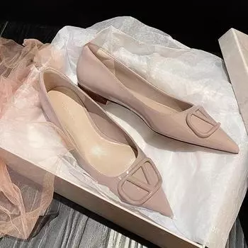 Маленький человек 5 см невидимый внутренний рост увеличение темперамент лакированная кожа острый квадратная пряжка одиночные туфли французский обнаженный знаменитость стиль одиночные туфли 35