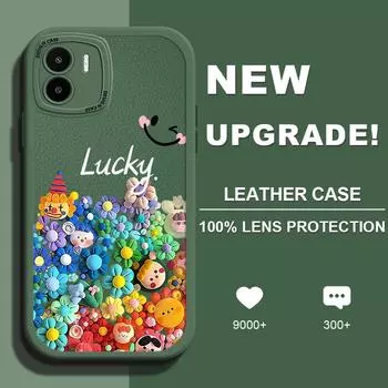 Маленький цветной чехол для телефона с рисунком фигурок для iPhone 15 14 13 12 Pro Max Samsung Galaxy S23 Ultra S20 FE A52 Redmi Xiaomi POCO Мягкий чехол Samsung S21 FE 5G