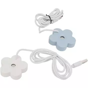 Маленький цветочный увлажнитель воздуха Креативный распылитель для создания тумана Домашний Спальня Офисный Стол Увлажнители воздуха 1-pack