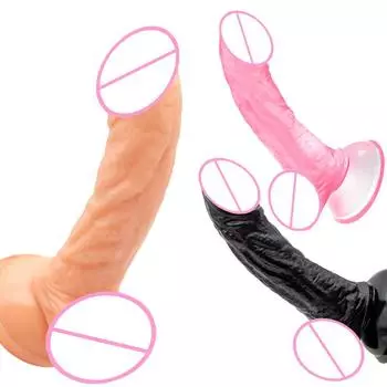 Маленький дилдо изогнутый вверх маленький пенис стимуляция точки G массажер присоска женская мастурбация имитация дилдо