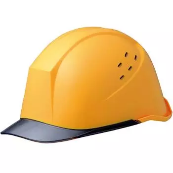 Маленький для Сделано из прозрачного с вентиляцией с KP [Midori Anzen] Шлем, Размер, Работа, ПК, Козырек, Отверстия, LSC11PCLV, ( футеровка), Желтый/Дымчатый