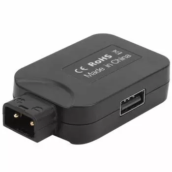 Маленький DTap to USB DC преобразователь адаптера питания Разъем для аккумулятора камеры VLock