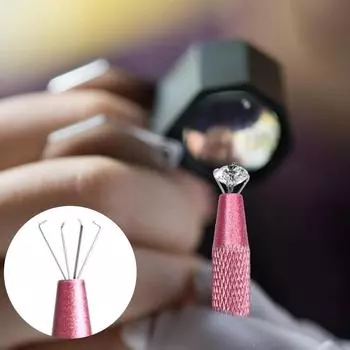 Маленький инструмент для захвата ювелирных изделий, многофункциональный инструмент для захвата ювелирных изделий, съемник чипов с 4-мя захватами, точная разборка электронных деталей CHINA