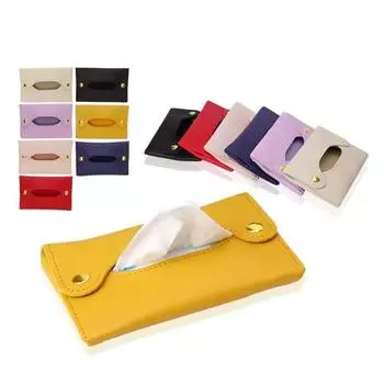 Маленький карманный чехол для бумажных полотенец, легко чистить, широкий спектр использования, современный держатель для бумажных полотенец, бежевый чёрный