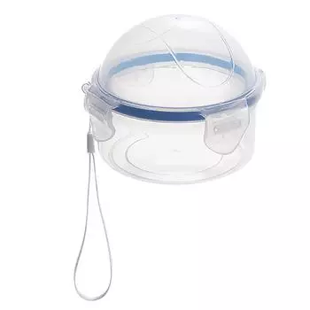 Маленький контейнер для хранения фруктов и овощей, пластиковый контейнер для хранения лука с крышкой, пригодный для использования в микроволновой печи