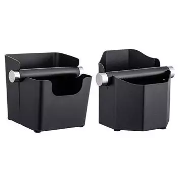 Маленький контейнер для кофейной гущи из нержавеющей стали, контейнер для эспрессо, контейнер для кофе, контейнер для отходов кофе, кофейные аксессуары