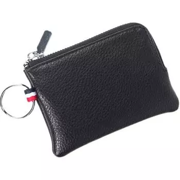Маленький кошелек из натуральной кожи, мини-кошельки, мягкая воловья кожа, застежка-молния, сумка для монет и ключей, держатель для карт, ультратонкие карманные сумки для мужчин и женщин кофейный