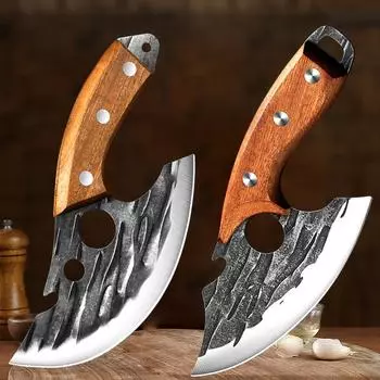 Маленький кухонный нож, мачете для разделки мяса, нож для разделки рыбы, нож для убоя скота, мясницкий нож, бытовой острый нож для очистки овощей, фруктовый нож B