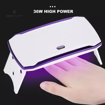 Маленький лак для ногтей, украшения для ногтей, сушилка, легкий отверждаемый гель для ногтей, автоматически подключаемый к сети