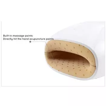 Маленький массажер для рук, против пота, приятный для кожи, сенсорный экран, воздушный волновой массаж, нагрев акупунктурного пресса Medium version
