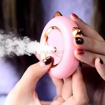 Маленький милый спрей увлажняющий прибор прибор для красоты лица холодный спрей паровой мини-портативный влажный артефакт