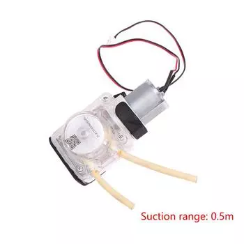 Маленький мини-перистальтический дозирующий насос постоянного тока 2-5 В, микро самовсасывающий насос, жидкостный насос, реверсивный дозирующий насос для аквариумной лаборатории