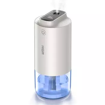 Маленький настольный ультразвуковой увлажнитель воздуха Зимняя модель Антибактериальная стальная пластина Цифровой остаточный уровень Беспроводной увлажнитель воздуха Мощное увлажнение 20