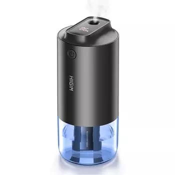 Маленький настольный ультразвуковой увлажнитель воздуха Зимняя модель Антибактериальная стальная пластина Цифровой остаточный уровень Беспроводной увлажнитель воздуха Мощное увлажнение 20