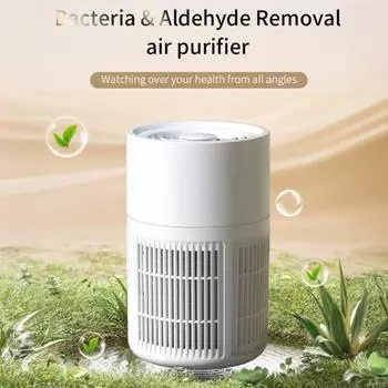 Маленький очиститель воздуха Широкий диапазон покрытия Энергосберегающий малошумный фильтр с активированным углем