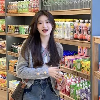 Маленький парфюмированный стиль ретро ленивый ветер серый свитер с круглым вырезом Senior Sense of Niche вязаный кардиган женский осенне-зимняя верхняя одежда One Size