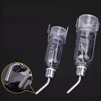 Маленький питомец, кролик, хомяк, пластиковый фонтан, поилка, кормушка для бутылок 180 ml